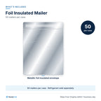 Foil Insulated Mailer: What's included
