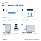 GLP-1 Shipping Kit, Small (1–2 vials or pens): How to pack