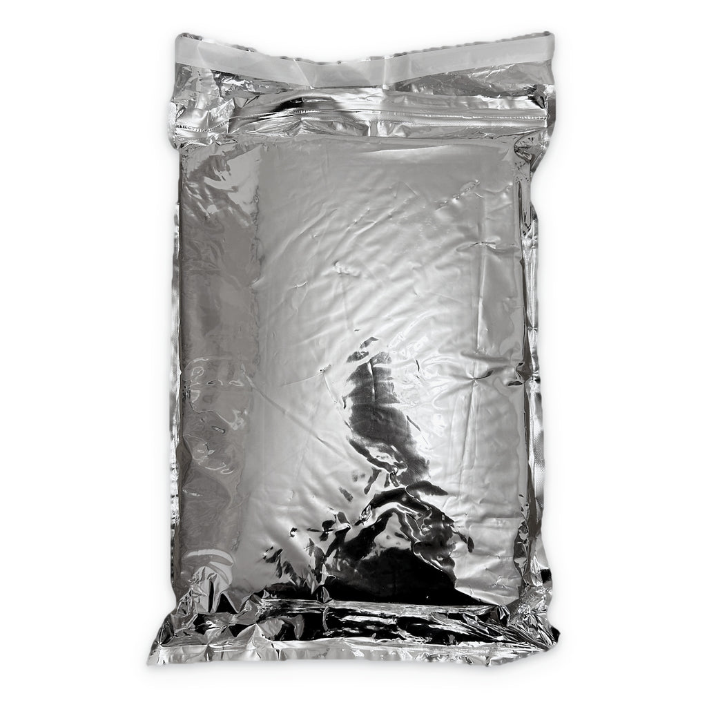 Foil Insulated Mailer, silver, flat